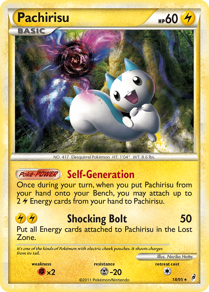 Pachirisu Call of Legends card