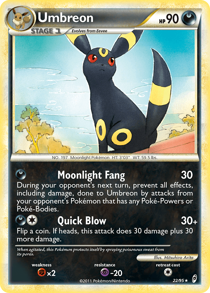 Umbreon Call of Legends card