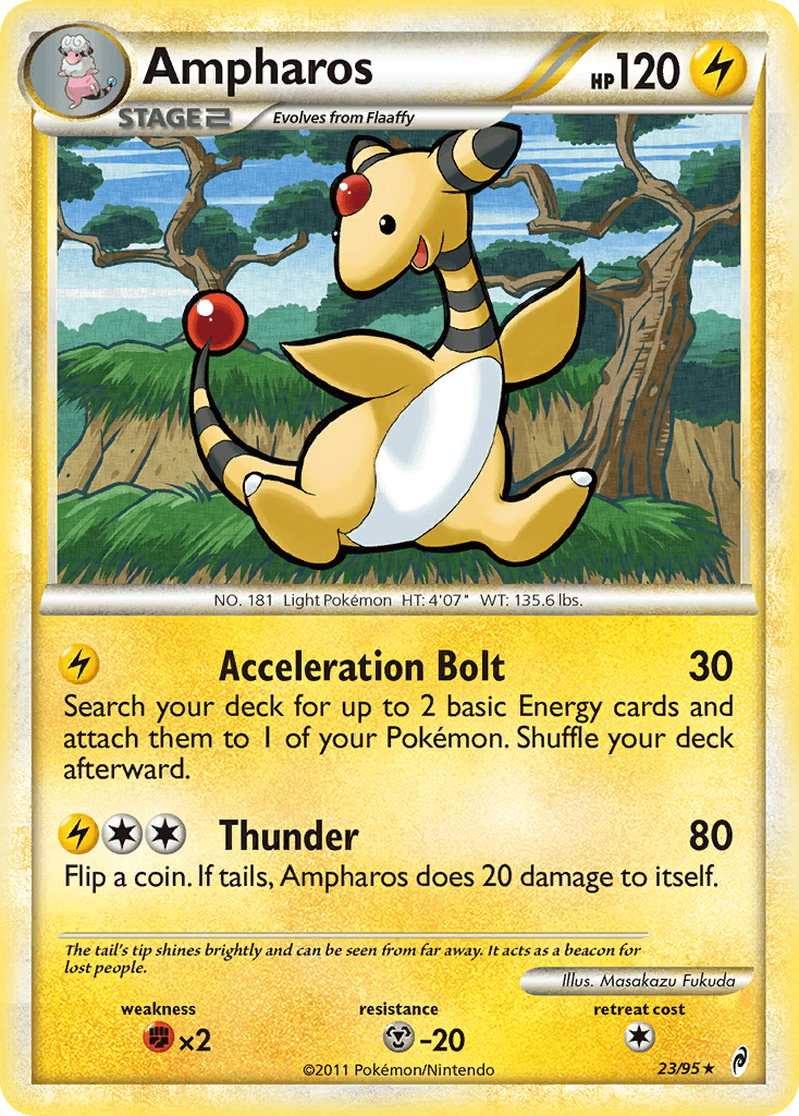 Ampharos Call of Legends card