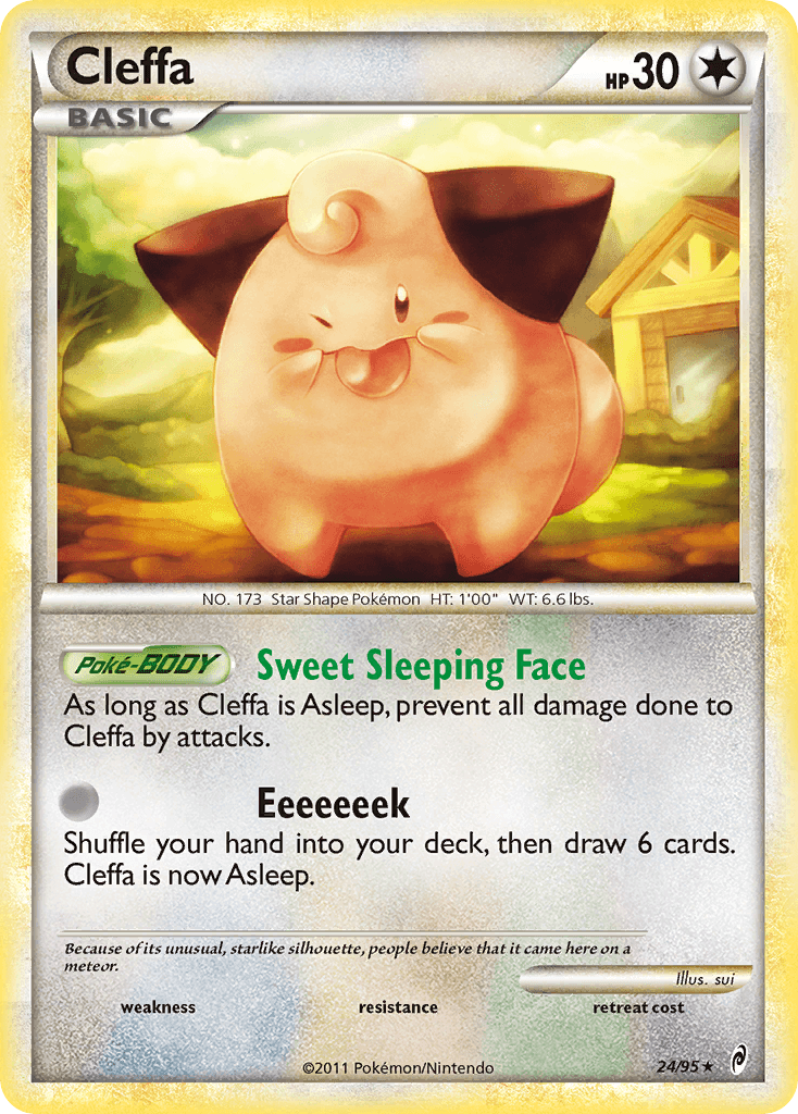 Cleffa Call of Legends card