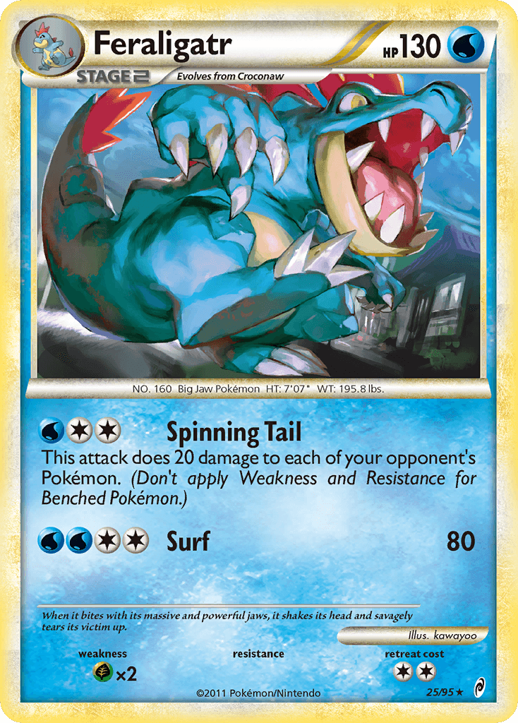 Feraligatr Call of Legends card