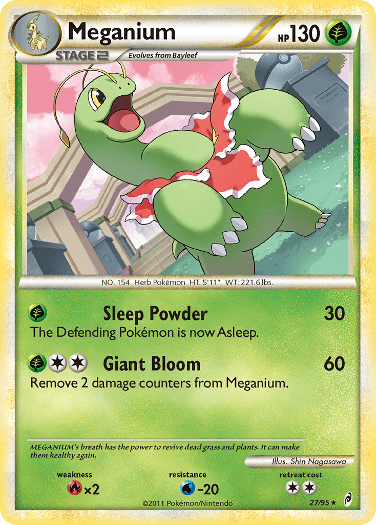 Meganium Call of Legends card