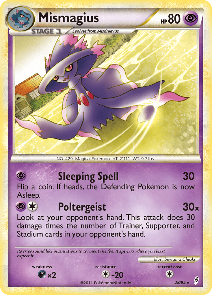 Mismagius Call of Legends card