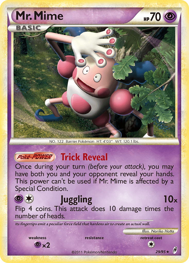 Mr. Mime Call of Legends card