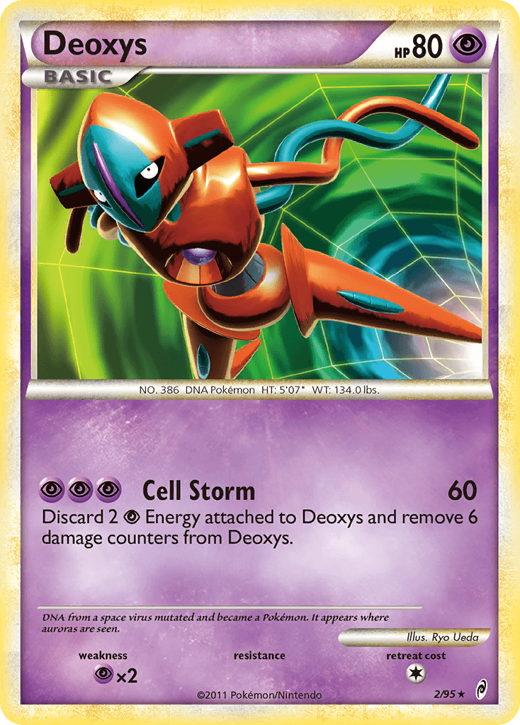 Deoxys Call of Legends card