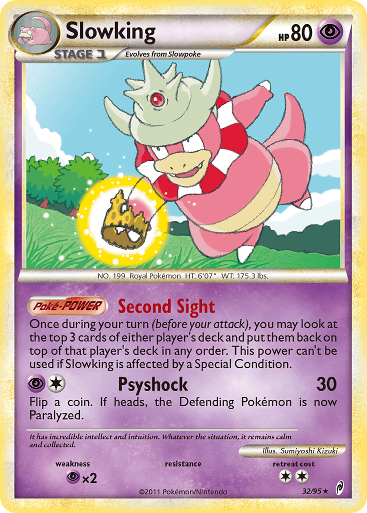 Slowking Call of Legends card