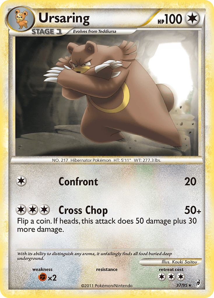 Ursaring Call of Legends card