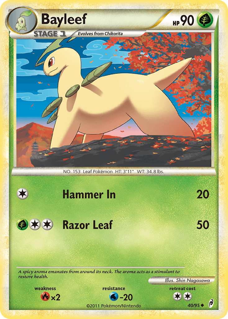 Bayleef Call of Legends card