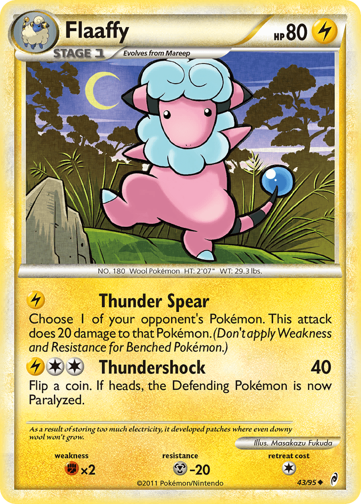 Flaaffy Call of Legends card