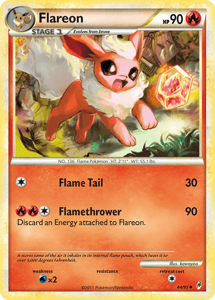 Flareon Call of Legends card