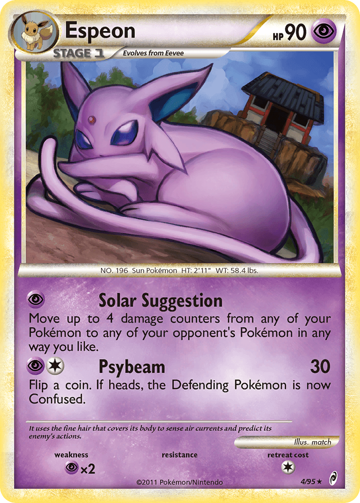 Espeon Call of Legends card