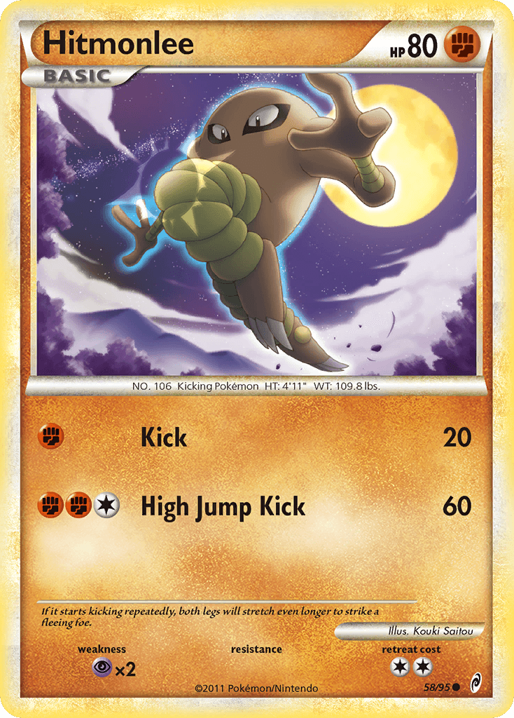 Hitmonlee Call of Legends card