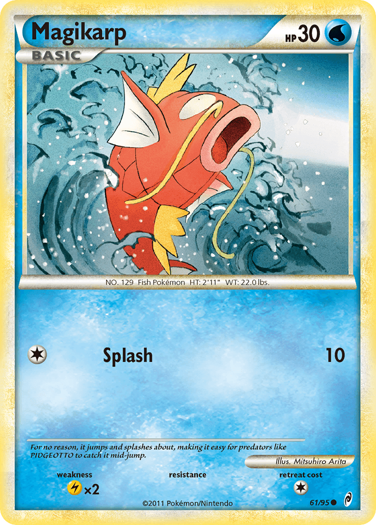 Magikarp Call of Legends card