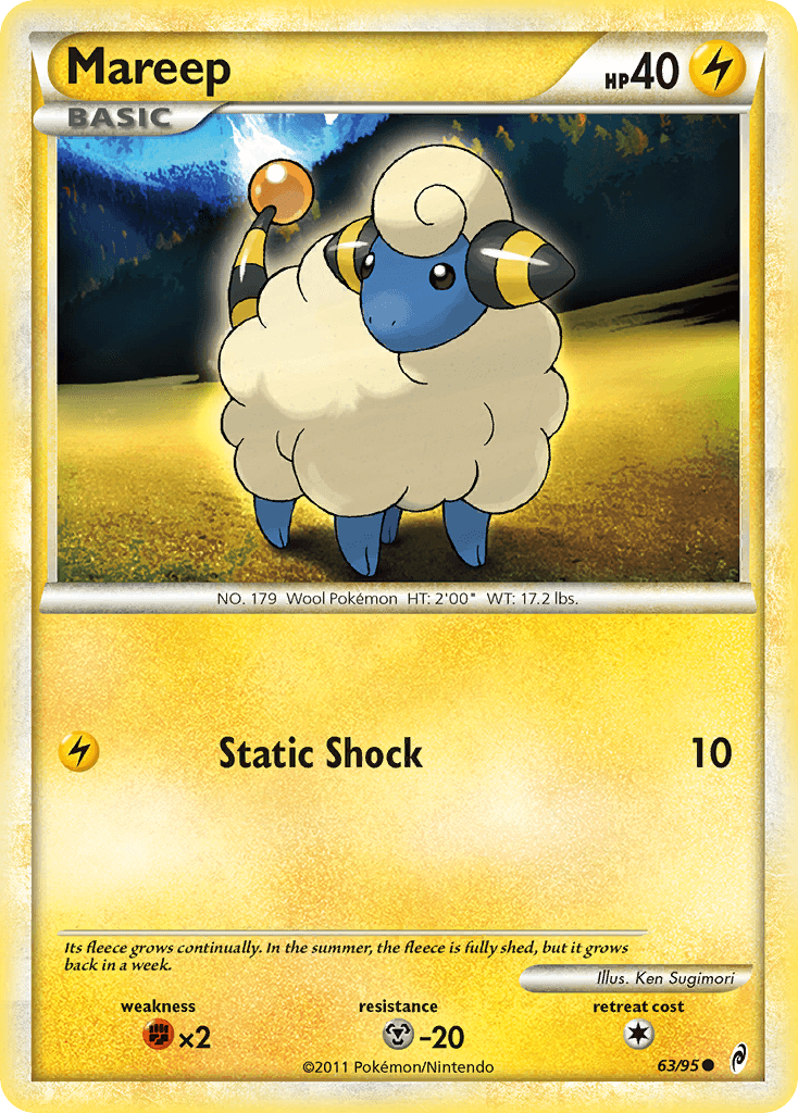 Mareep Call of Legends card