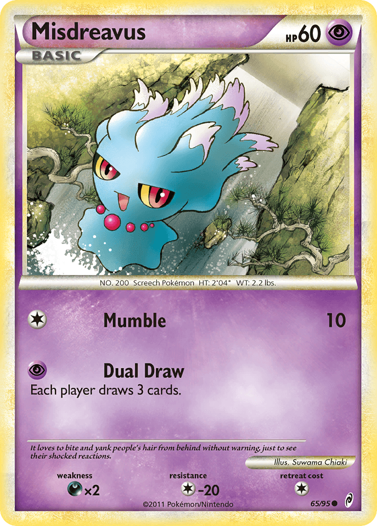 Misdreavus Call of Legends card