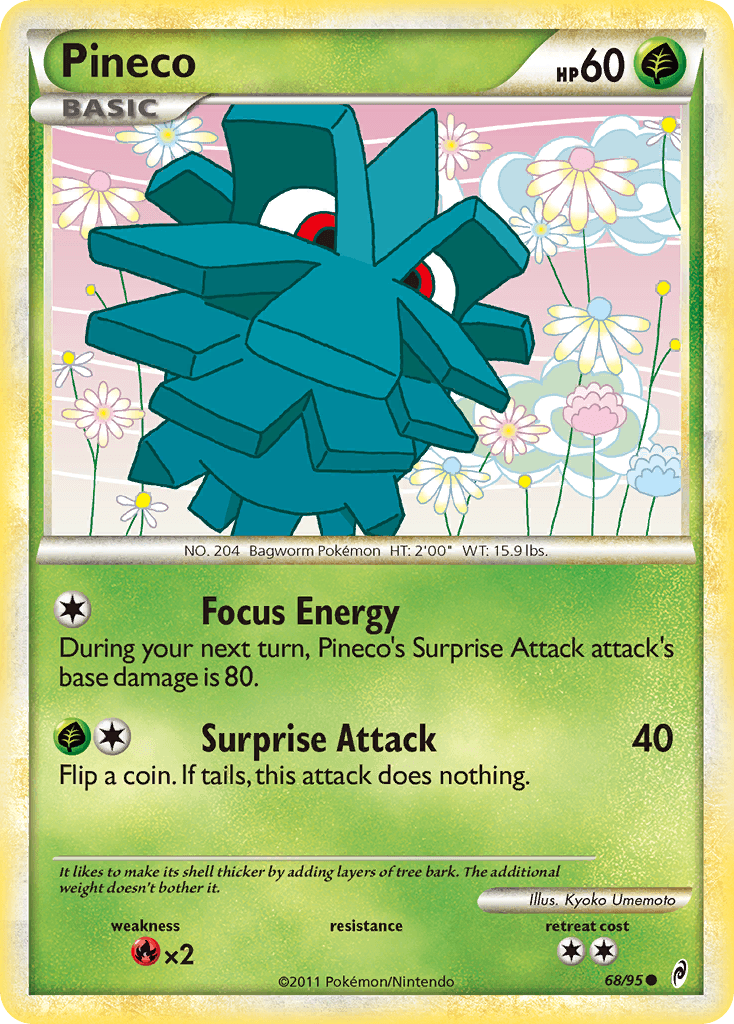 Pineco Call of Legends card