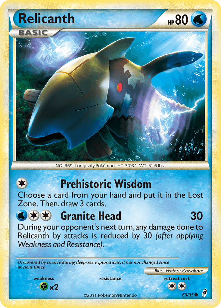 Relicanth Call of Legends card