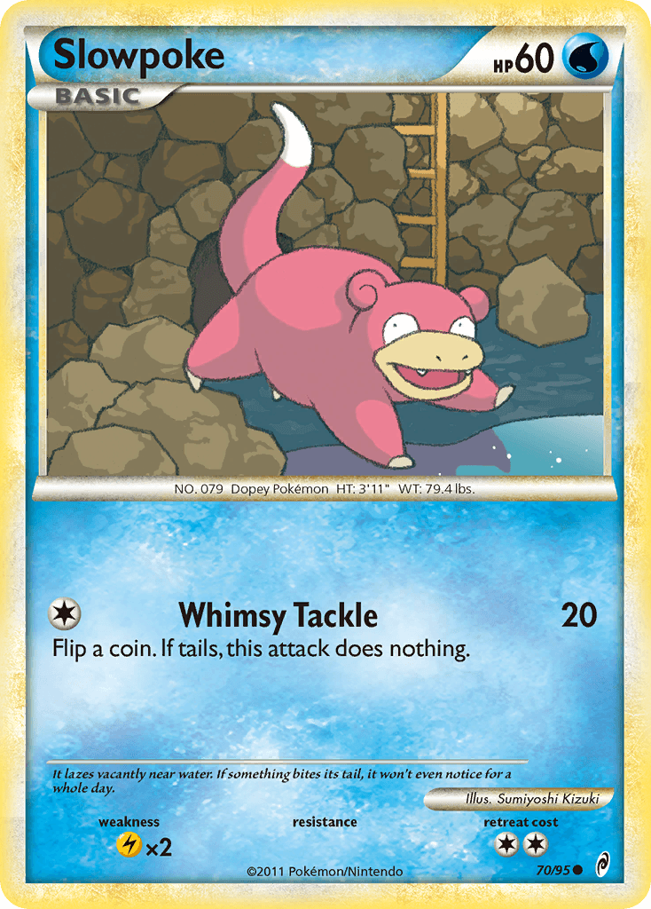 Slowpoke Call of Legends card