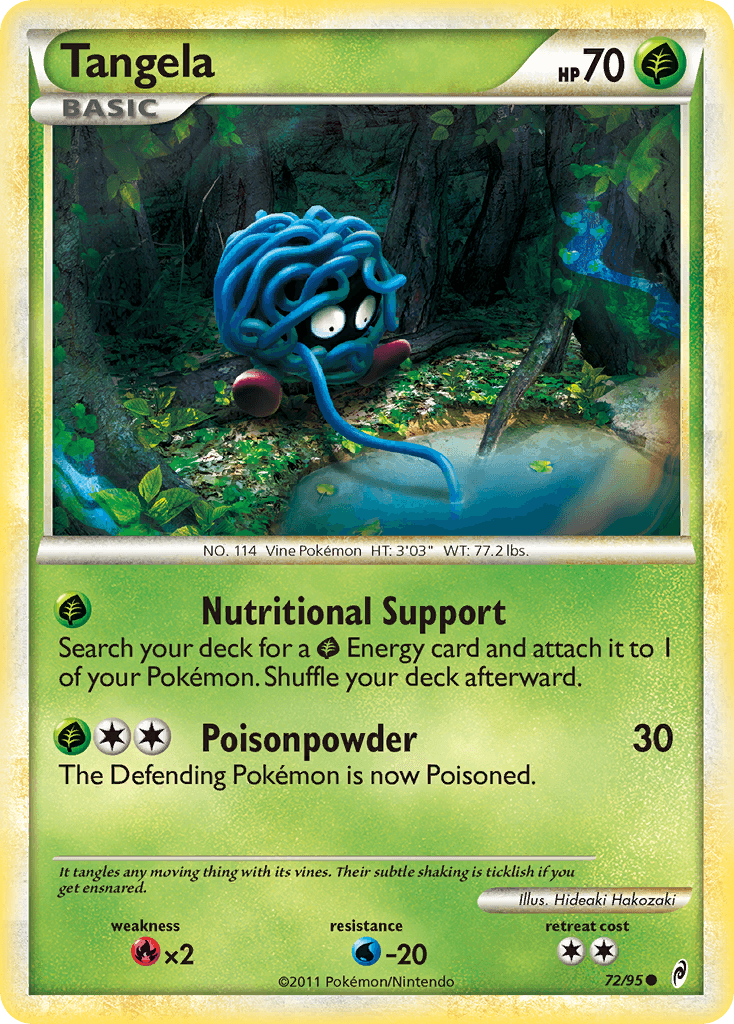 Tangela Call of Legends card