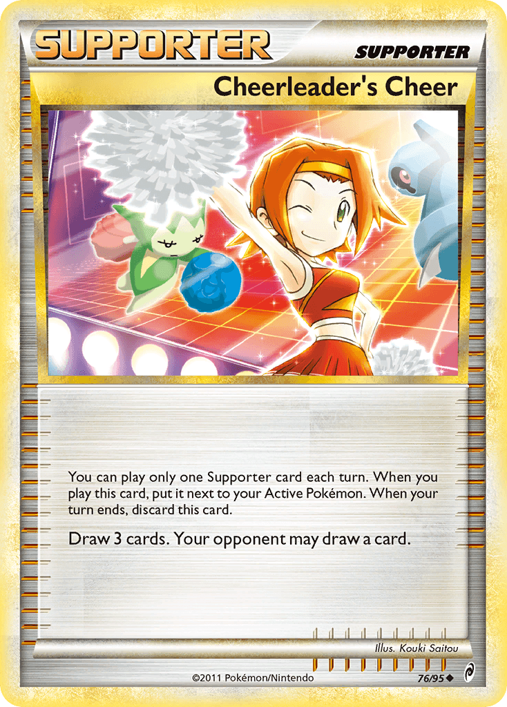 Cheerleader's Cheer Call of Legends card