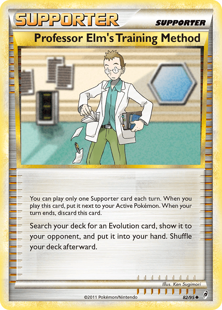 Professor Elm's Training Method Call of Legends card