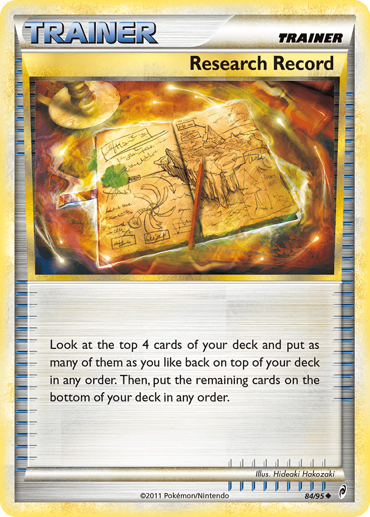 Research Record Call of Legends card