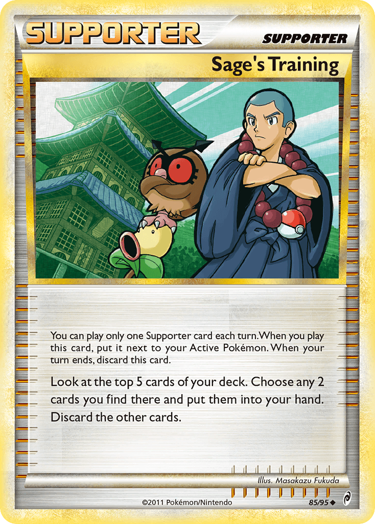 Sage's Training Call of Legends card