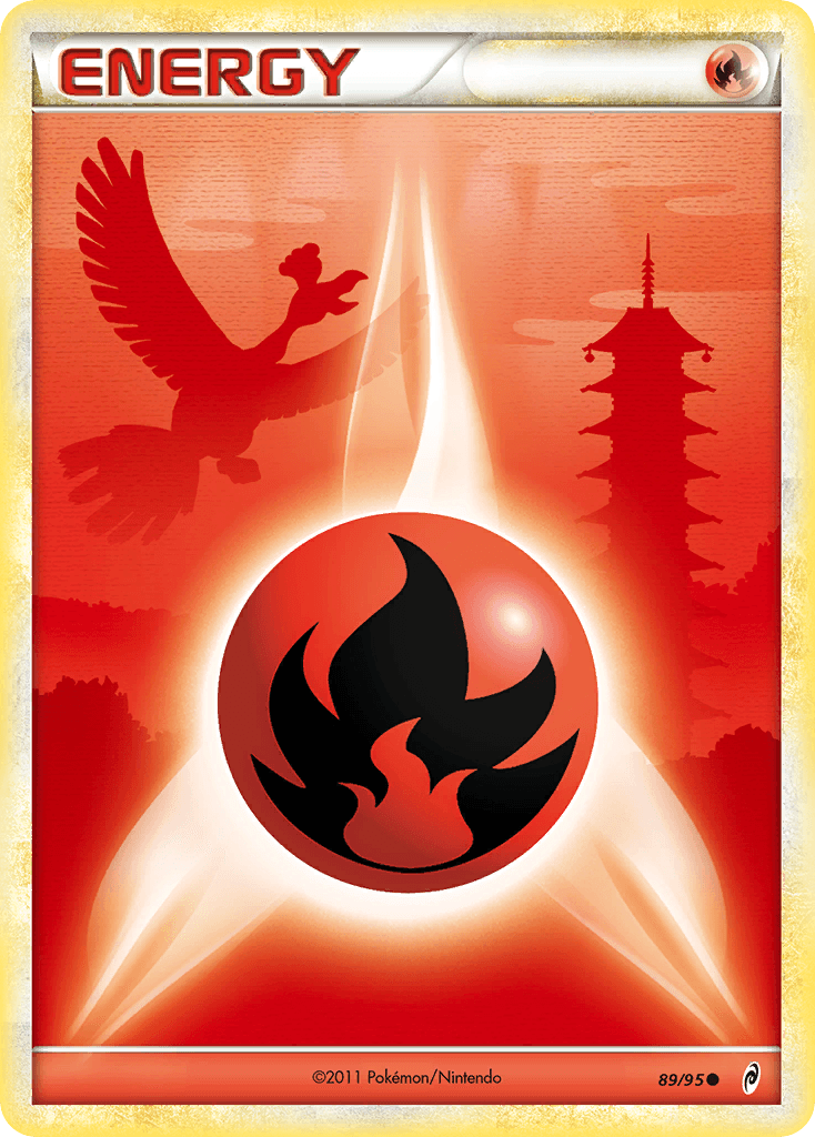 Fire Energy Call of Legends card