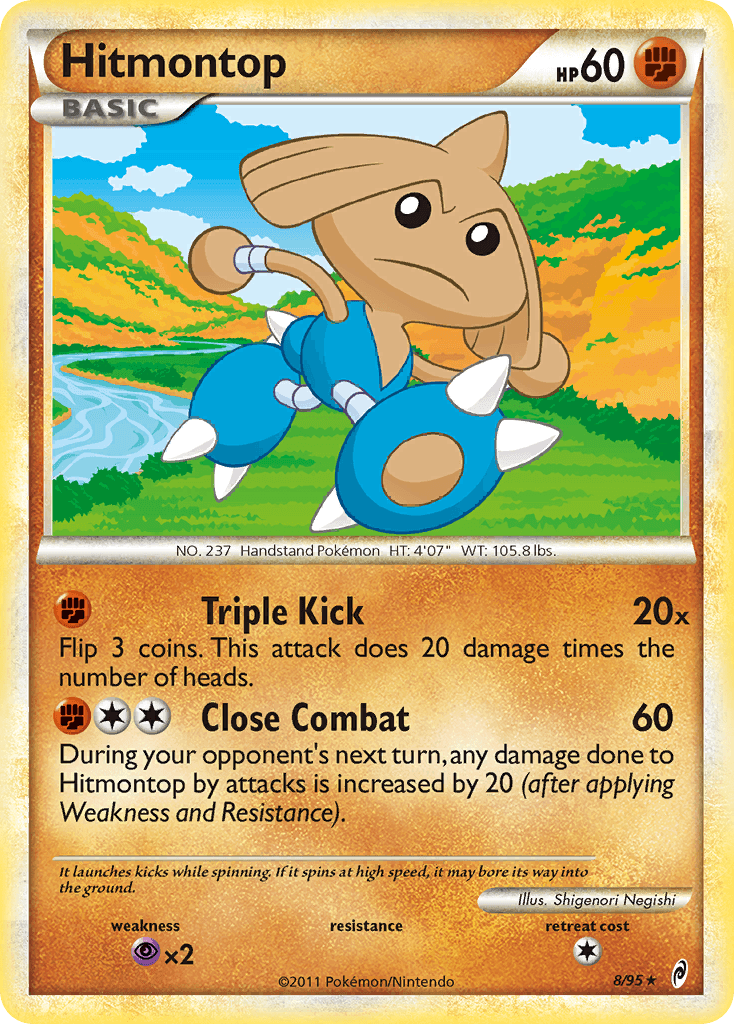 Hitmontop Call of Legends card