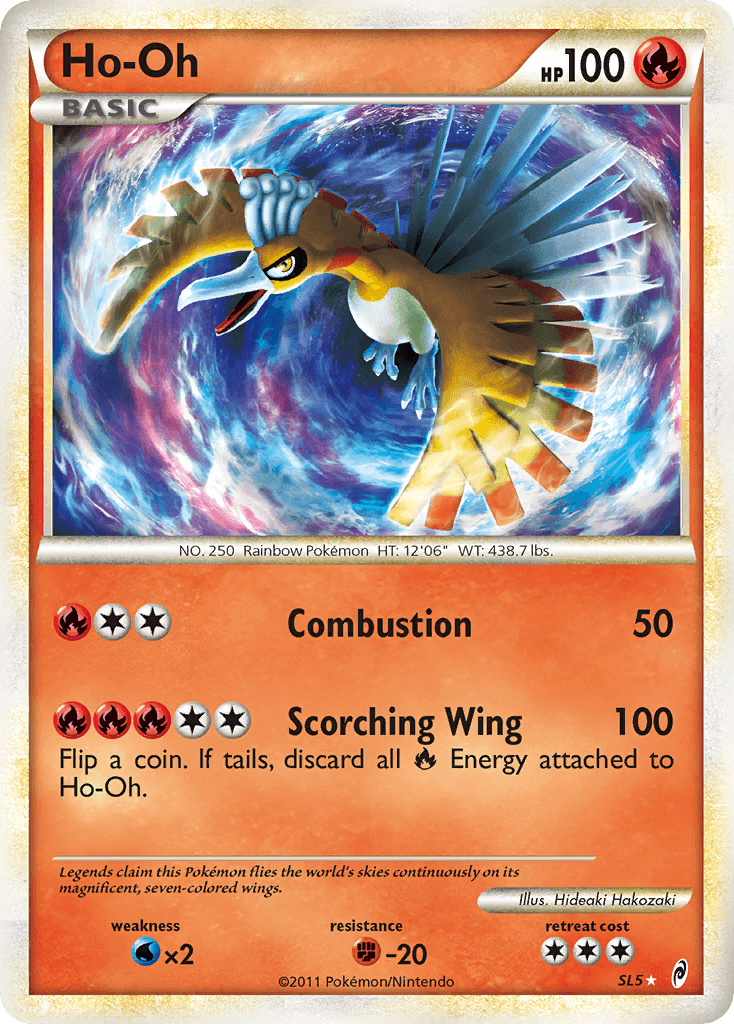 Ho-Oh Call of Legends card