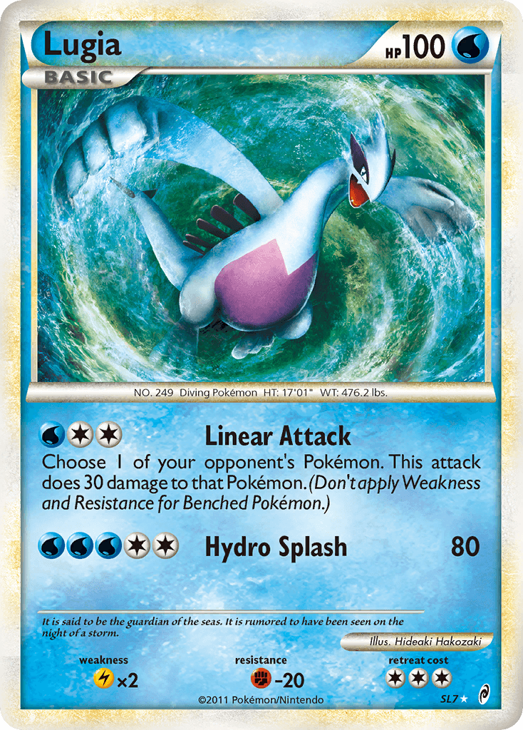 Lugia Call of Legends card