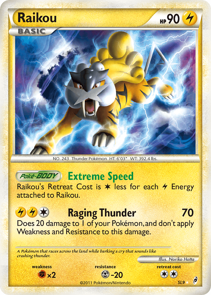 Raikou Call of Legends card