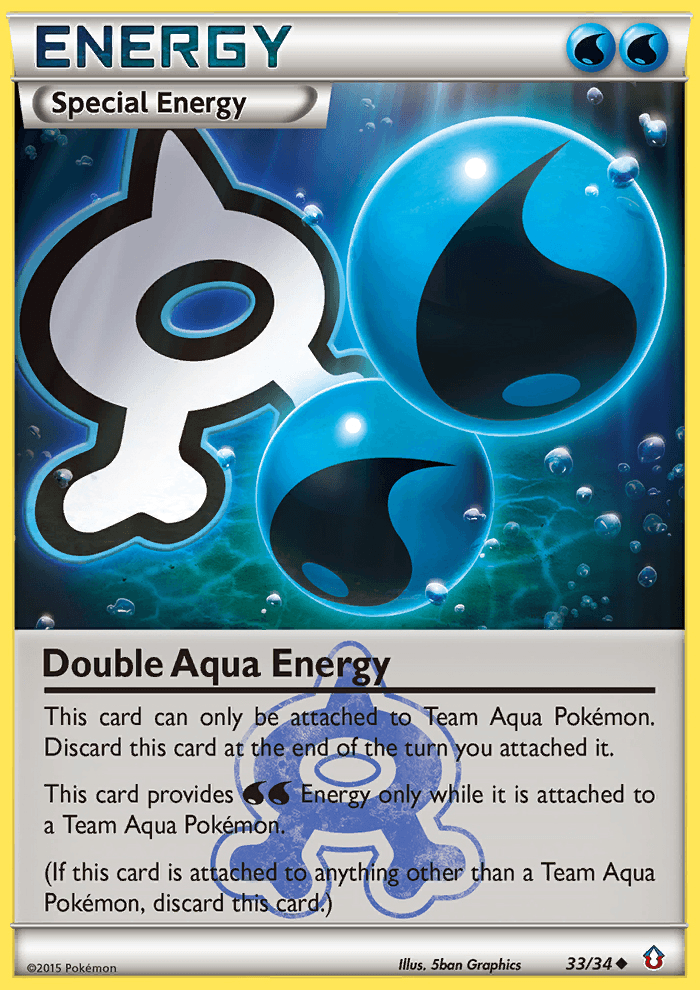 Double Aqua Energy Double Crisis card