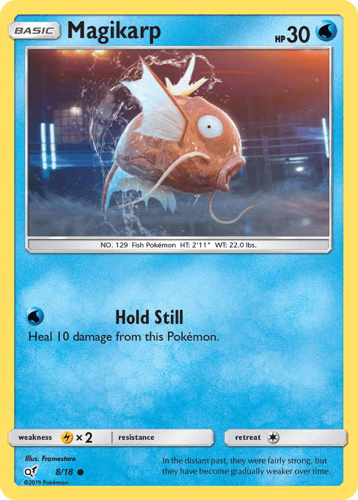 Magikarp Detective Pikachu card