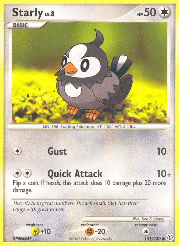 Starly 寶可夢 card