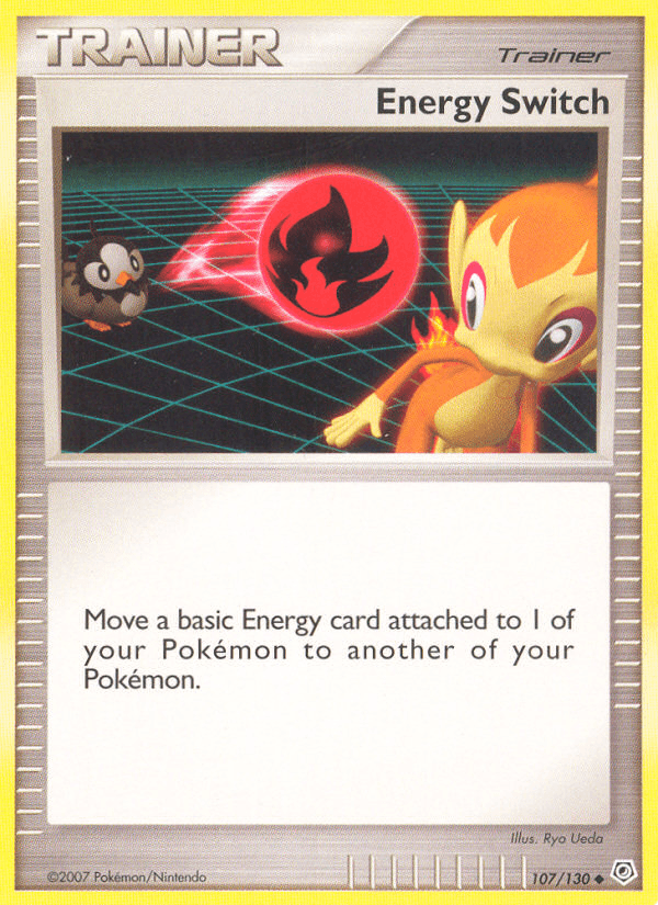 Energy Switch Diamond & Pearl card
