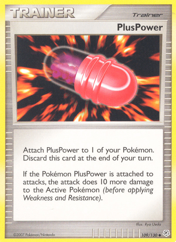 PlusPower 寶可夢 card