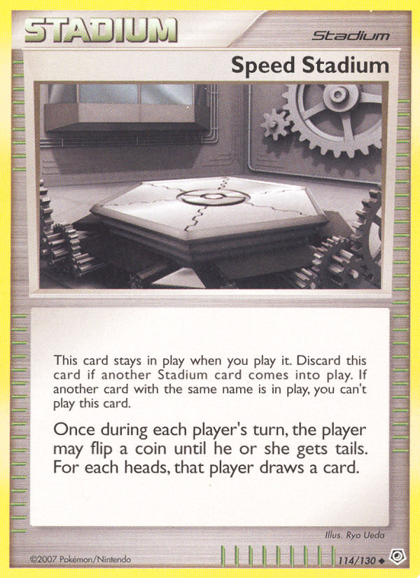 Speed Stadium 寶可夢 card