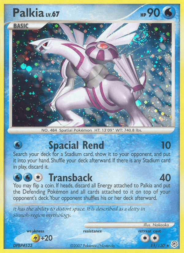 Palkia 寶可夢 card