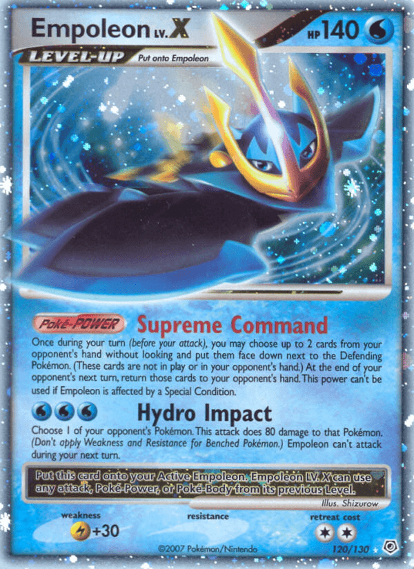 Empoleon LV.X 宝可梦 card
