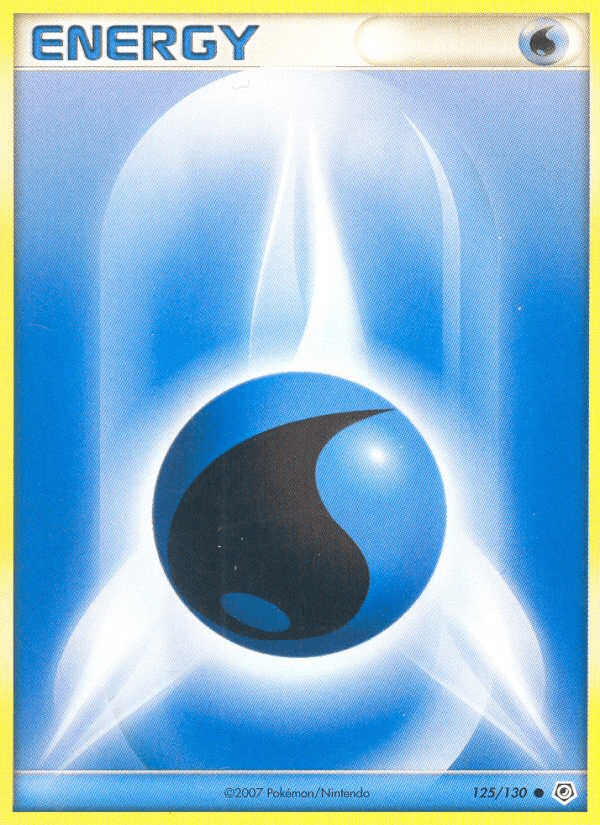 Water Energy Diamond & Pearl card