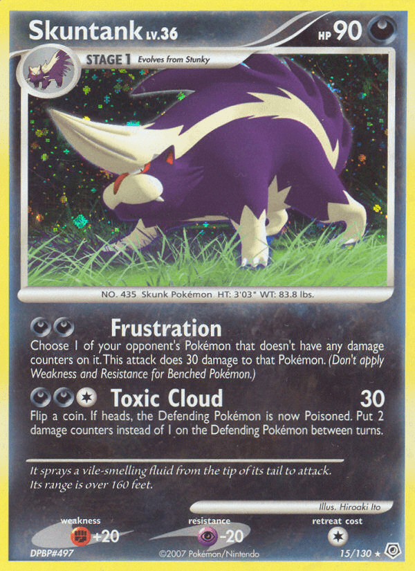 Skuntank Diamond & Pearl card