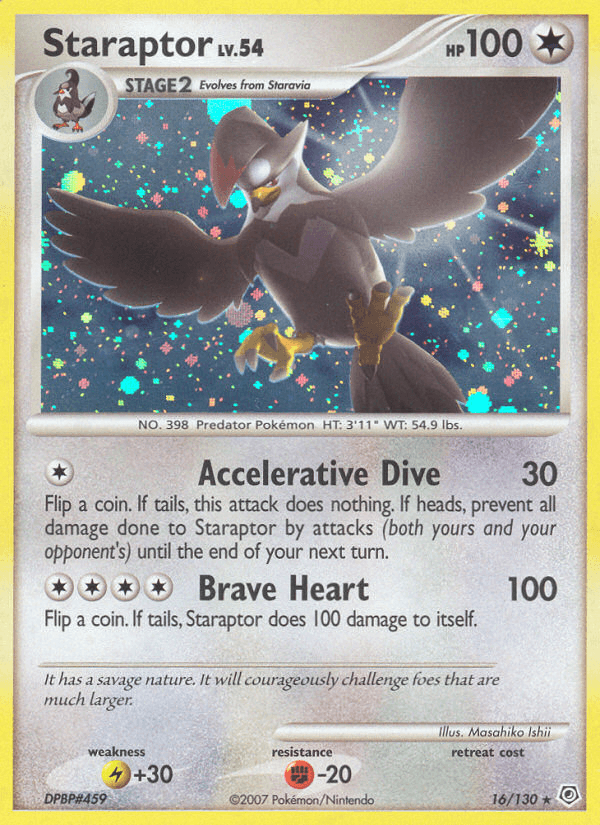 Staraptor 寶可夢 card