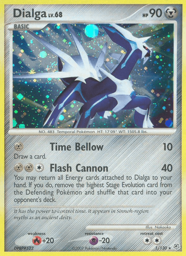 Dialga 宝可梦 card