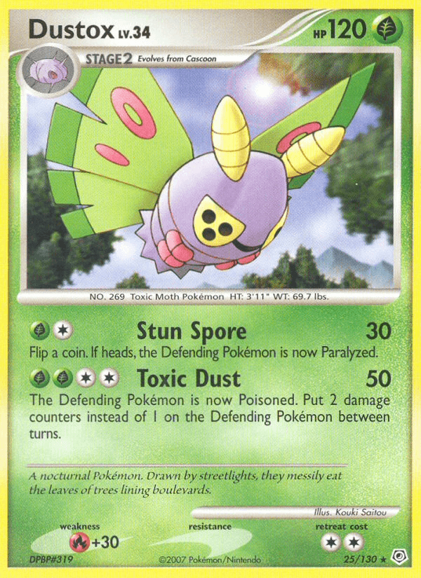 Dustox 寶可夢 card