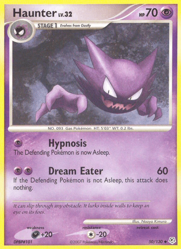 Haunter Diamond & Pearl card