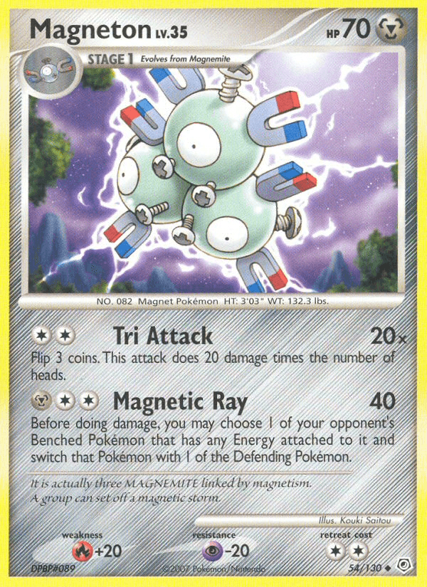Magneton Diamond & Pearl card