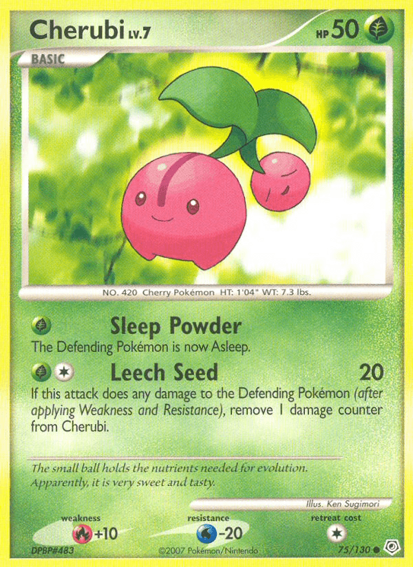 Cherubi 宝可梦 card