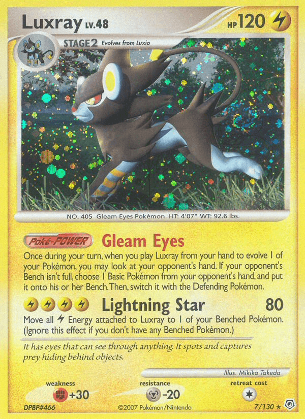 Luxray 寶可夢 card