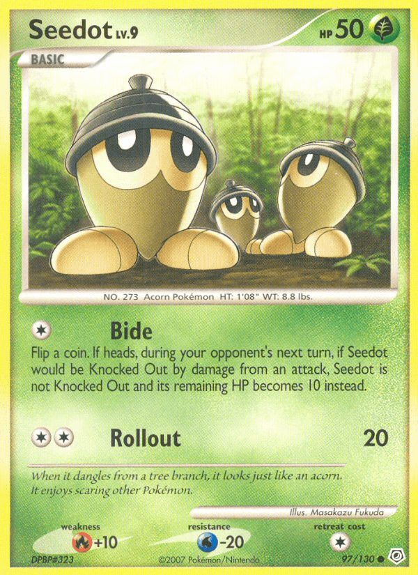 Seedot Diamond & Pearl card